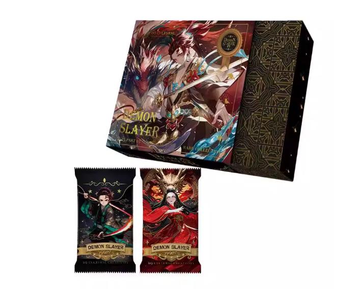 Anime Ghost Slayer Fifth Bullet Infinite City Ghost Slayer Team Collection Card Series Children's Game Toy Gift