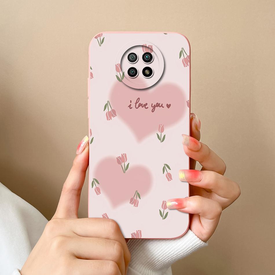 Чехол для Redmi Note 9T 9S Милый Модный Задняя Крышка Для Xiaomi Redmi Note 9 S Note9t Мягкий Жидкий Силикон Полное Покрытие Дизайн Чехлы