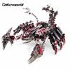 Microworld 3D Металлический Пазл Животное Красные Дьяволы Скорпион Набор Моделей Сделай Сам Настольное Украшение Пазл Игрушки Подарки на День Рождения Для Взрослых