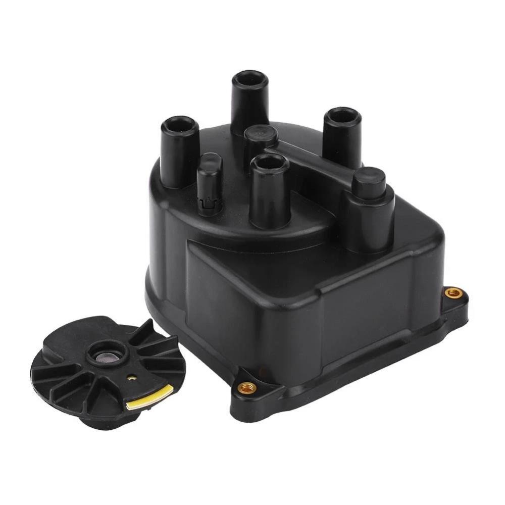 Ignition Distributor Cap and Rotor Kit Set For Honda Civic Acura 30102-P54-006