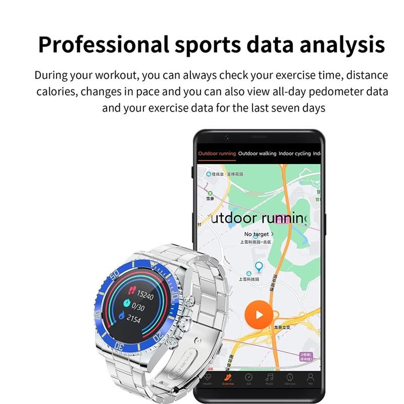 Green Water Ghost Smart Watch AW12 Bluetooth Call IP68 Водонепроницаемые спортивные часы Фитнес-браслет Мужские умные часы для Android IOS