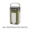 Multifunctional Camping Lantern 4-Leaf Foldable Rechargeable Lantern Emergency Light  Camping
