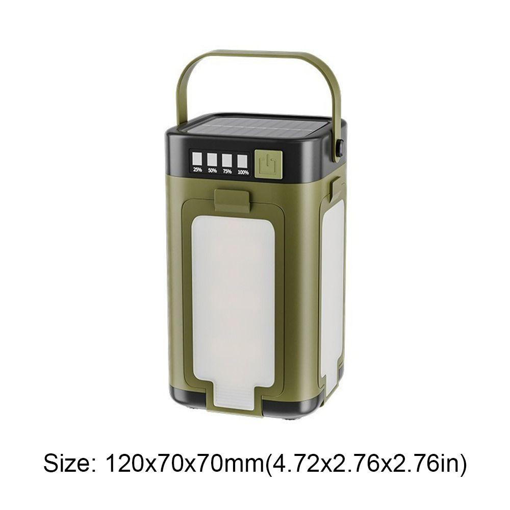 Multifunctional Camping Lantern 4-Leaf Foldable Rechargeable Lantern Emergency Light  Camping