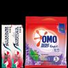 Набор Sensodyne Зубная паста и OMO Стиральный порошок