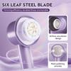 Rechargeable fabric hair remover, 2025 new electric lint remover, 3-mode clothing hair remover, 6 blades, 3-speed lint remover