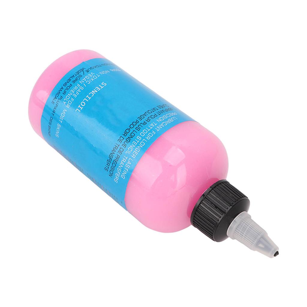 Pink Tattoo Transfer Cream Moisturize Skin Friendly Fast Print Long Lasting Tattoo Stencil