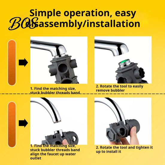 All-in-one Plumbing Tool All in One Faucet Wrench Set, Compact Multi-Size Disassembly Tools Tools, Durable Repair Kit for Bathroom Kitchen Maintenance
