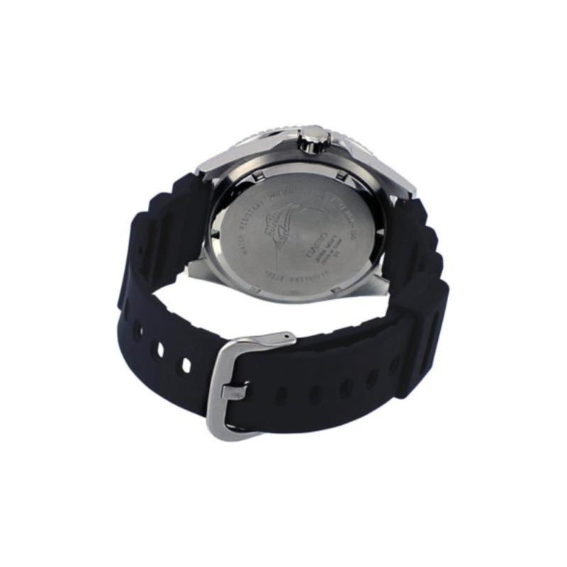 Casio Серия STANDARD Swordfish Серия Water Ghost Водонепроницаемость 200 м Кварцевый механизм со светонакопителем Ремешок из смолы и нержавеющей стали Японский и MDV-106B-1A3VCF