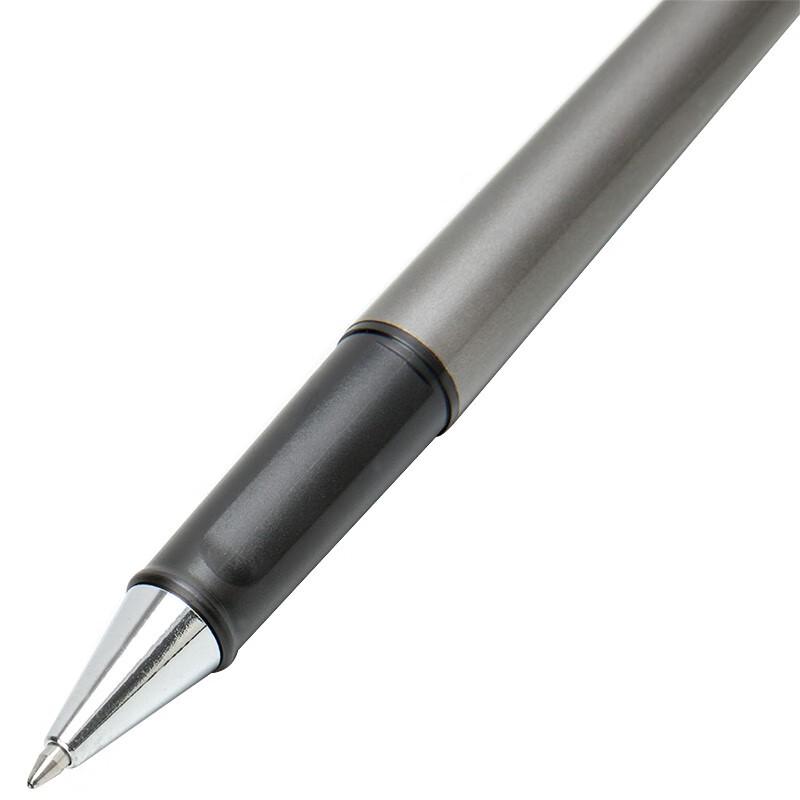 Deli S96 0.7mm Black Gel Pen, 12-pack