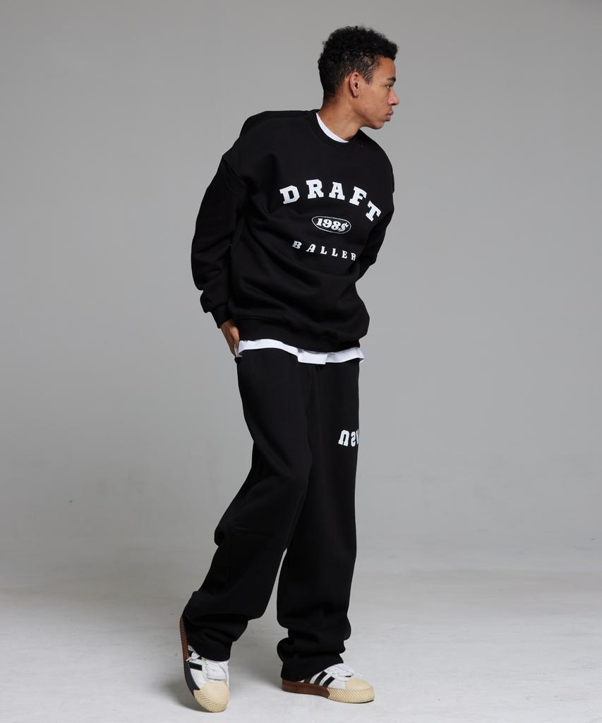 CREAM SODA LAB $198 Худи оверсайз с принтом Arc Baller Черный