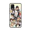 Чехол DT46 Bungo Stray Dogs для Xiaomi Poco X6 X4 M5 M6 F5 F6 C65 C55 C50 C51 C40 Redmi Note 7 8 14C A3X 13C 12C 11 10A 9C Pro, черный мягкий чехол