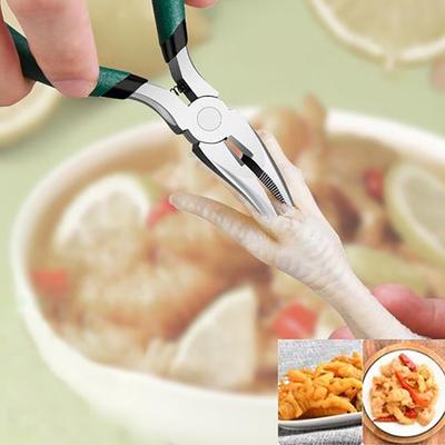 Куриные ножки, бескостные плоскогубцы, ножницы для бритья костей, зажим для бескостных инструментов