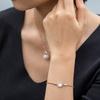 Emporio Armani Fashion Disc Eagle Stainless Steel Bracelet Women's Rose Gold EGS2568221 F original bag