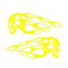 Modification Motorcycle Ornament 3D Fuel Tank Stickers Flame Skulls Decals Helmet Decration