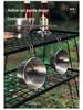 Large Stackable Stainless Steel Camping Snow Bowl for Cooking Rice
