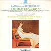 Виниловая пластинка KARL DITTERS, KURT REDEL - Les Trois CONCERTOS ERA1092 ERATO Япония Классика Б/У