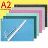 Разметочный коврик для резки A2 Самовосстанавливающийся коврик для резки Крафт-карта Многоцветный Двусторонний Настольный Ручной Коврик для резки 60 * 45см