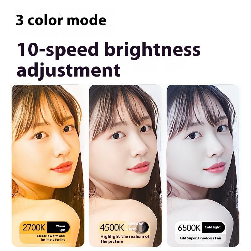 W70 Магнитный карманный светильник Мини светодиодный заполняющий свет Перезаряжаемый свет для селфи для телефона, ноутбука, планшета