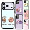 Милый забавный чехол для телефона с едой для iPhone 17 16 15 14 13 12 11 Pro Max Plus 17Air Мягкий силиконовый чехол