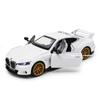 MSZ 1:32 BMW 3.0 CSL  X7 racing alloy car model children's toy car die-casting with sound and light pull back function