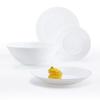 Service De Table - LUMINARC - Harena White - 19 Pièces - Opale - Blanc