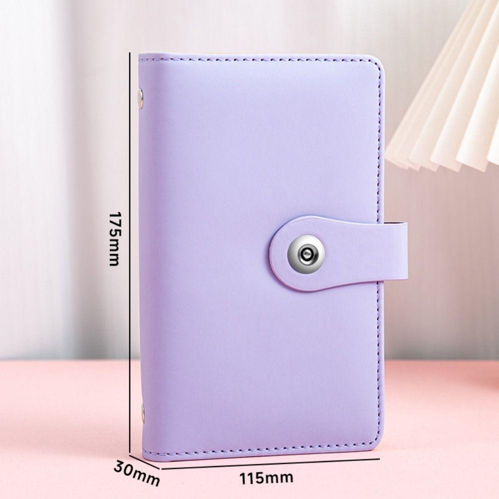 Large Capacity Mini Binder Savings Challenge PU Savings Challenges Sheets  Couples