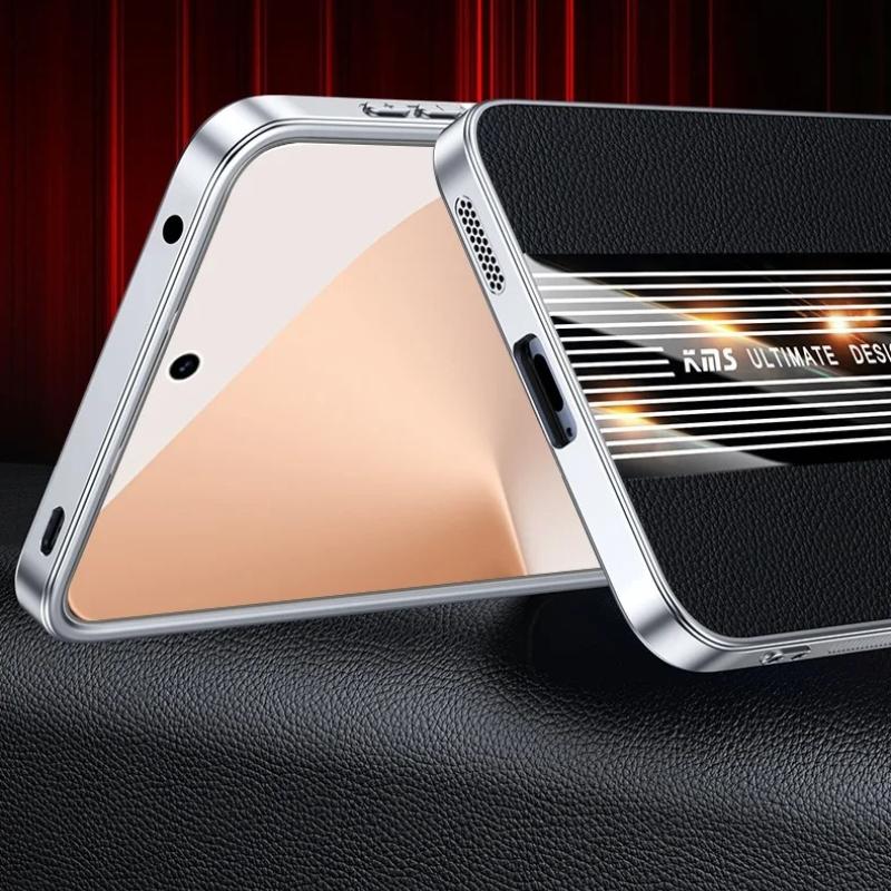 Роскошный кожаный противоударный чехол для телефона Honor 400 Pro с гальваническим покрытием и защитой объектива камеры для Honor 400Pro Global, жесткий чехол