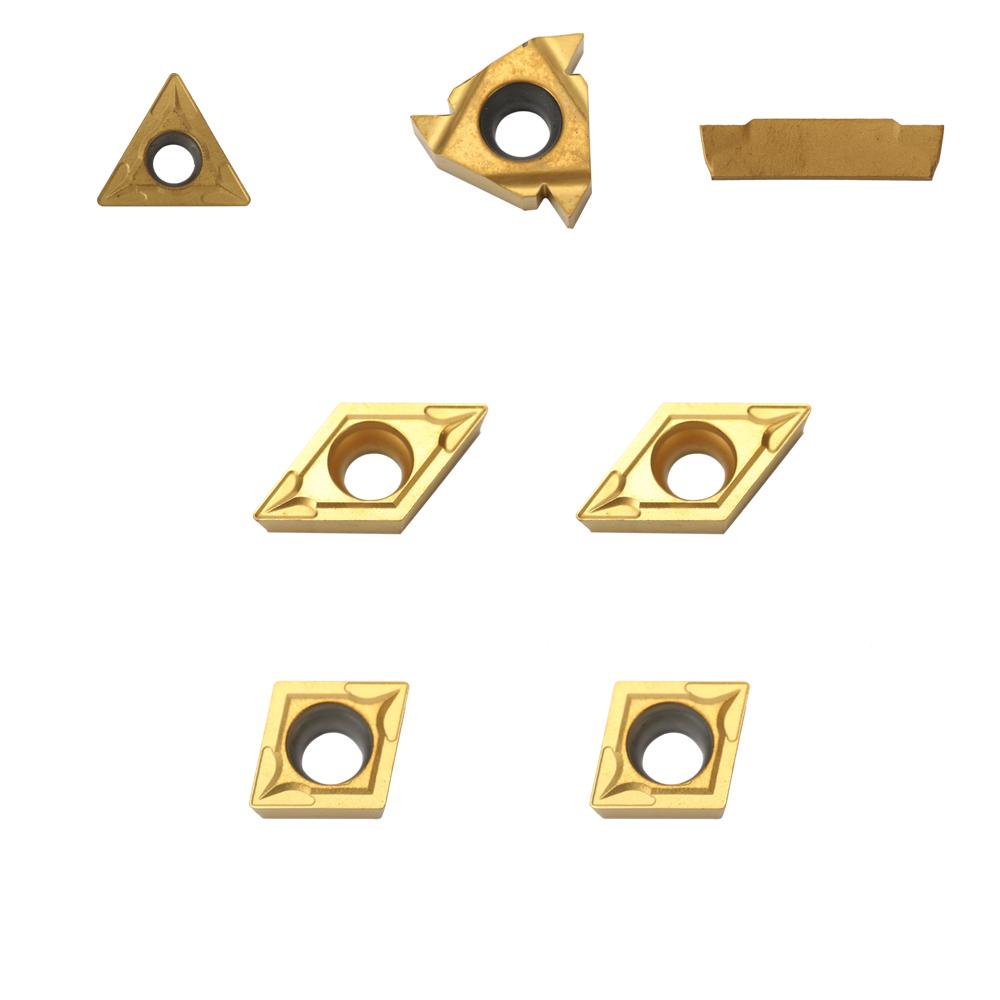 21 шт. многофункциональные твердосплавные вставки, держатель расточной оправки с гаечными ключами для токарных инструментов