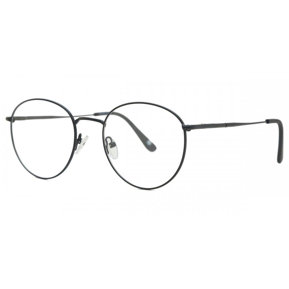 Ободковые Овальные Матовые Черные Модные Унисекс Очки Smartbuy Collection Sion 901e