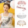 Украшение для торта Стразы для женщин День рождения Повязка на голову Кристалл День рождения Королева Корона Тиара