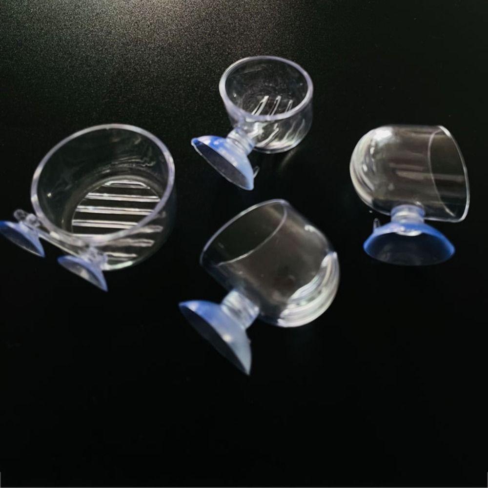Aquarium Fish Tank Glass Pot Water Plant Landscape Cup Mini Cup Breeding Basin Plant Cup Holder