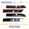 For BMW X3 G48 G45 2025-Window Switch Lifter Panel Trim Frame Cover Sticker Interior Accessories Car