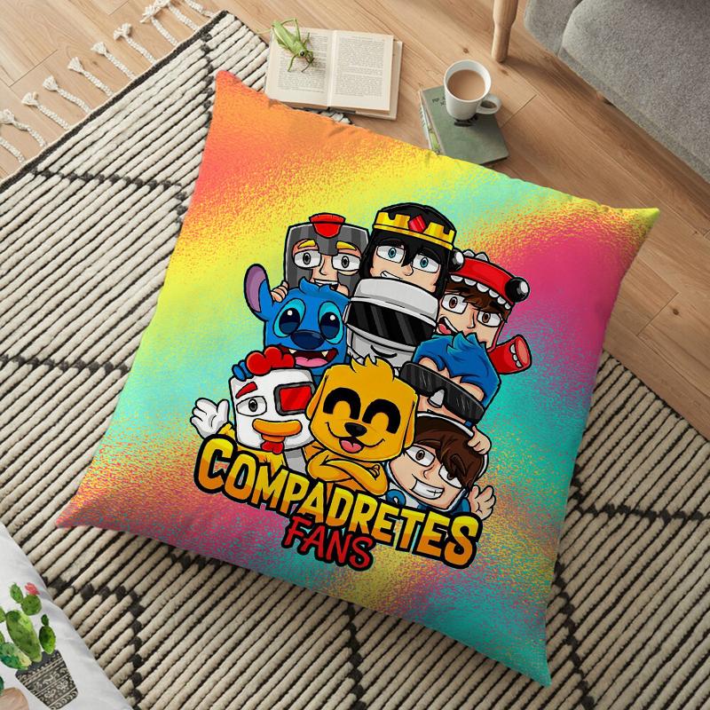 Mikecrack Los Compa Чехлы для подушек Compadretes Декоративная наволочка Наволочка для гостиной Чехлы для подушек 45x45 см
