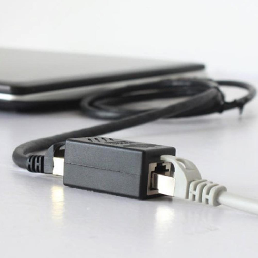 RJ45 Cat 5 Cat 6 Cat6a Coupler Extender Connector Ethernet Coupler Female To Female PC Hardware Adapter Cable Extender Converter