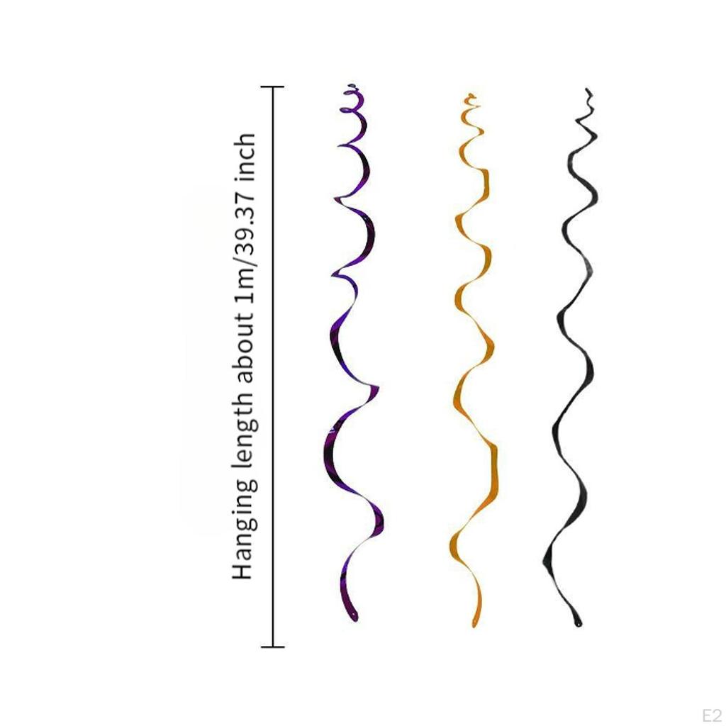9x Хэллоуин подвесные вихревые украшения сувениры для вечеринок декоративная сцена макет потолочные ленты