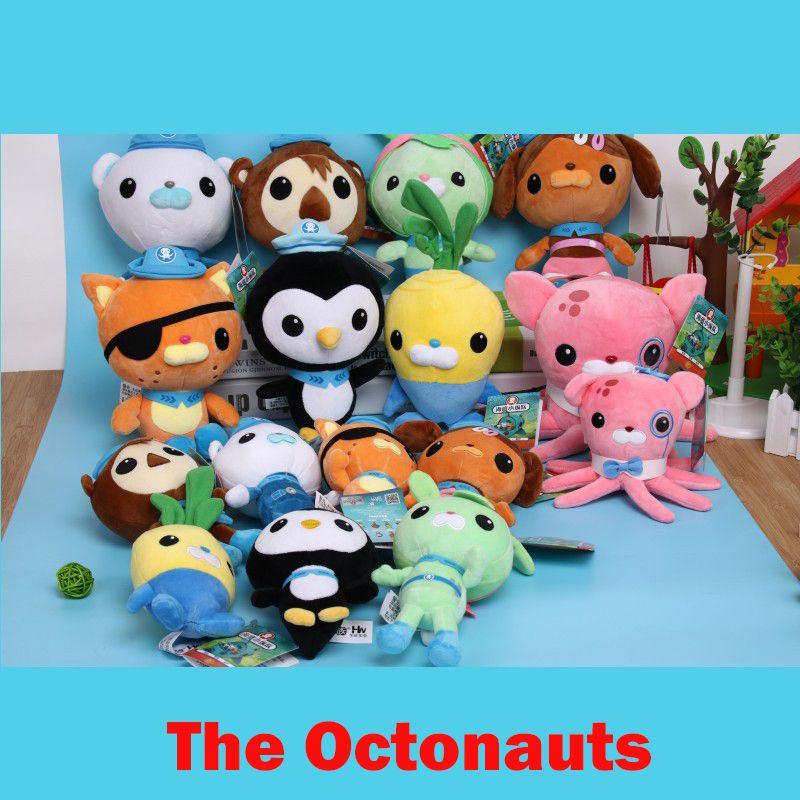 Adorable Octonauts Plush Toys Featuring Barnacles Dashi Kwazii Peso Tweak Shellington And Inkling For Kids