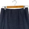 ALBERTA FERRETTI Plain skirt gray Women used
