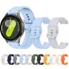 Bracelet for Samsung Galaxy Watch 7 FE 6 5 Soft Lighweight Waterproof Classic Buckle for Galaxy Watch Classic/Gear/Active Strap