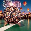 1pc Sonic the Hedgehog Pattern Football, Standard Size 5 Soccer Ball Stylish Sport Football for Competition Play and Training