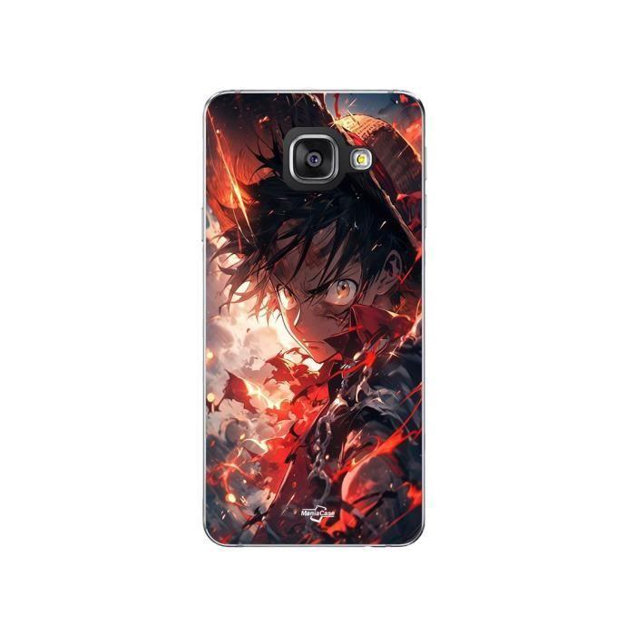 Чехол Maniacase для Samsung Galaxy A5 2016 One Piece Luffy Angry Art манга аниме