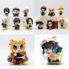 Demon Slayer Pvc Figure Series With Birth Flower Themes For Home Decor And Fans