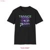 Trance Party People T Shirt Clubbing Dj Top Rave Lover Vintage Unisex Top For Everyday Wear Fashion Slightly Stylish
