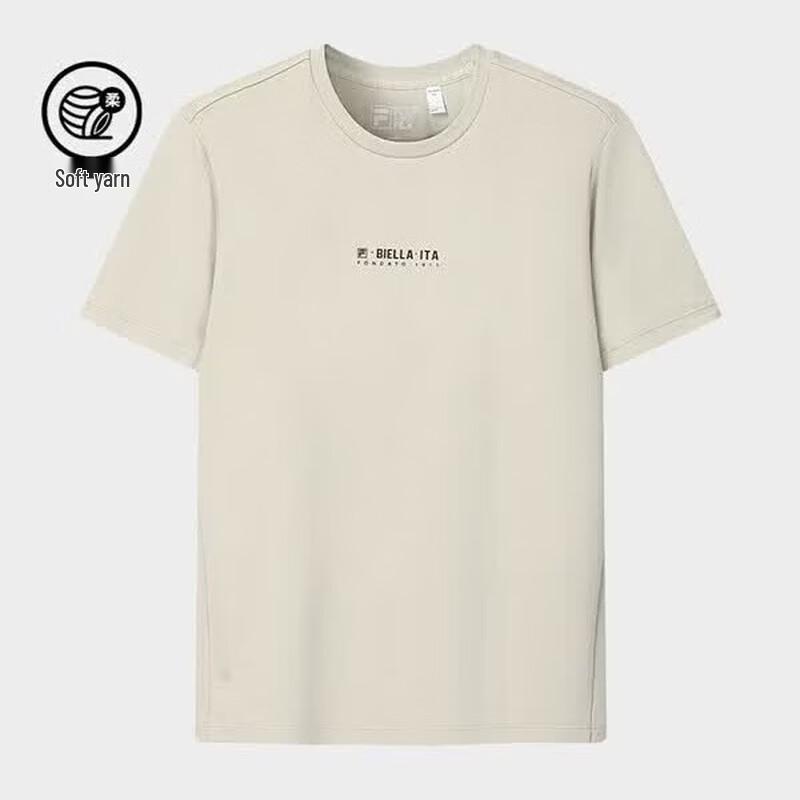 Fila Мужская базовая вязаная футболка с коротким рукавом