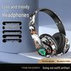 Bluetooth-наушники с креплением на голову для граффити: Светящиеся спортивные True Wireless наушники с супердолгим временем работы P35