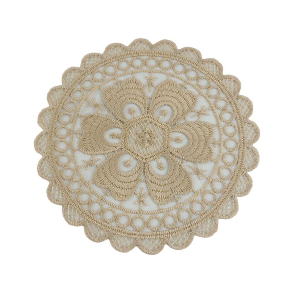 Кухонные принадлежности Изоляция Обеденный коврик Салфетка Чехол для стола Кружево Вышитая подставка под стакан