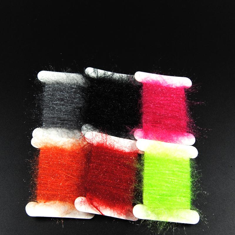6 шт. пряжа для вязания мух, материал для вязания мух Scud Sand Worm для тела нимфы