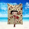 1pc Betty Boop Blanket, Home Printed Throw Blanket - Soft Blanket Gift for Family, Washable Sofa Bed Blanket