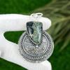 Friendship Day Sale 925 Silver Trillion Kambaba Jasper Gemstone Bezel Pendant