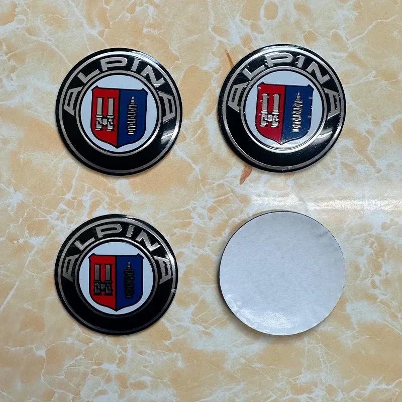 For BMW Hot 2025 56mm 65mm Car Badge Wheel Center Cover Stickers Hub Caps Decal For BMW M M3 X5 X1 X3 E46 E90 E39 F10 F20 F30 G2
