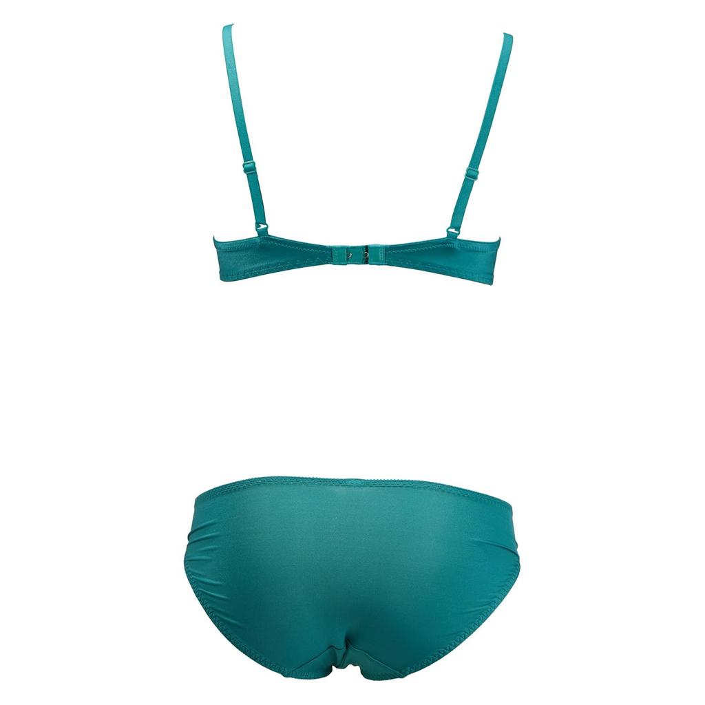 By Dream Bra Light Bra Shorts Set Daisy Shower 001Y 65M [Amostyle Triumph] & Women's (Asparagus)